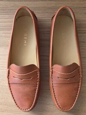 M. Gemi The Pastoso Luggage (tan) Leather Driving Moccasin 38